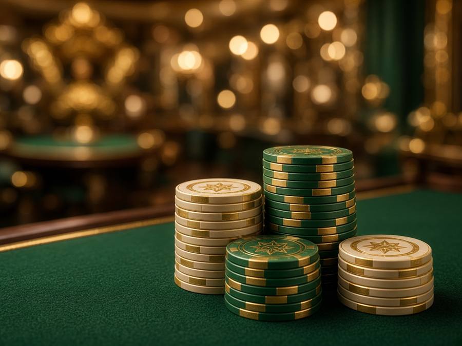 Ambiance jeux de table au casino
